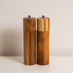 Gewürzmühle aus Akazienholz – verstellbar, 15 cm