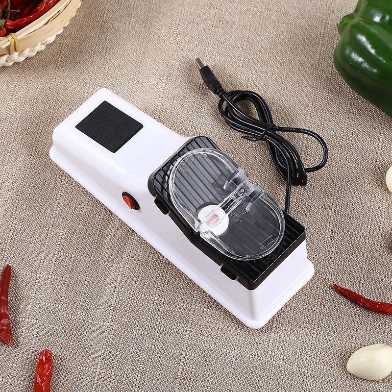 Elektrischer Messerschärfer USB – 5 Sekunden scharfe Klingen