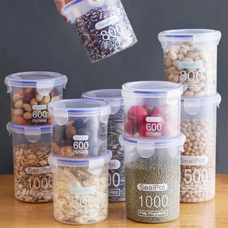 Frischhaltedosen Set – 4 Größen, luftdicht, BPA-frei