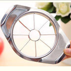 Apfelschneider aus Edelstahl – 8 Spalten, Kernentferner