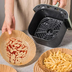 Backpapier-Luftfritteusen-Einlagen 50er Set, rund