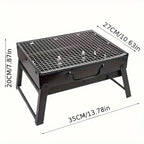 Holzkohlegrill – Klappbar & Kompakt für Outdoor