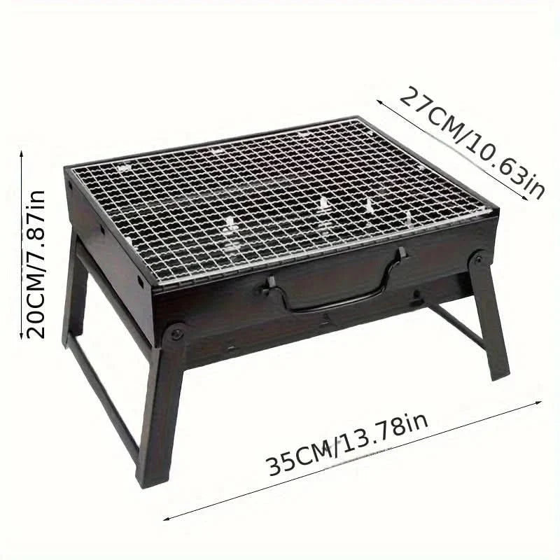 Holzkohlegrill – Klappbar & Kompakt für Outdoor