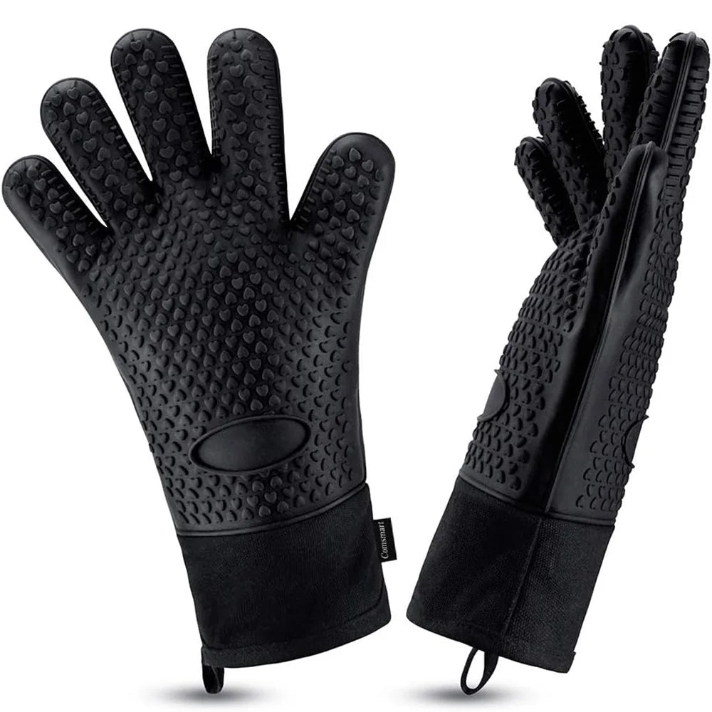 Grillhandschuhe aus Silikon bis 260°C hitzebeständig