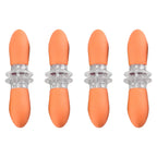Maishalter-Set aus Edelstahl mit Griff – 4 Paare