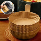 Backpapier-Luftfritteusen-Einlagen 50er Set, rund