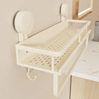 Saugnapf-Wandregal – Küchen- und Badorganizer, 30–60 cm