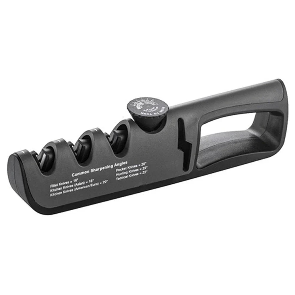 Messerschärfer 4-in-1 – Wolfram und Keramik, 14–24° verstellbar