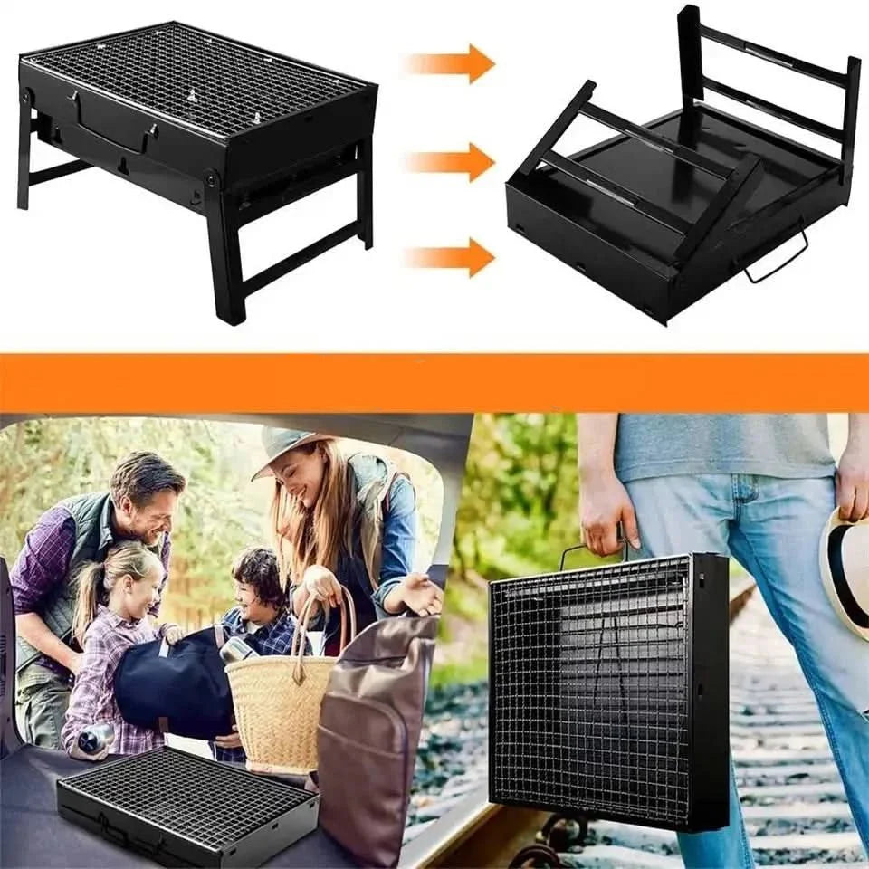 Holzkohlegrill – Klappbar & Kompakt für Outdoor