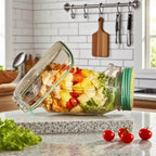 Salatbox mit Schraubdeckel, BPA-frei, 700 ml
