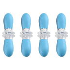 Maishalter-Set aus Edelstahl mit Griff – 4 Paare