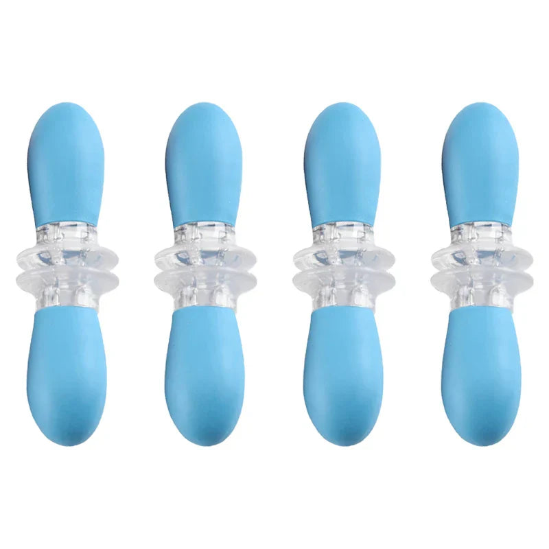 Maishalter-Set aus Edelstahl mit Griff – 4 Paare