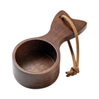 Holz-Kaffeeportionierer mit ergonomischem Griff
