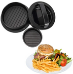 Burgerpresse aus Kunststoff mit Drehverschluss – 13 cm