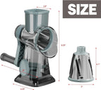 Rotationsreibe mit 3 auswechselbaren Reibetrommeln