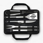 Grillbesteck-Set aus Edelstahl – 3-teilig oder 5-teilig