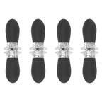 Maishalter-Set aus Edelstahl mit Griff – 4 Paare