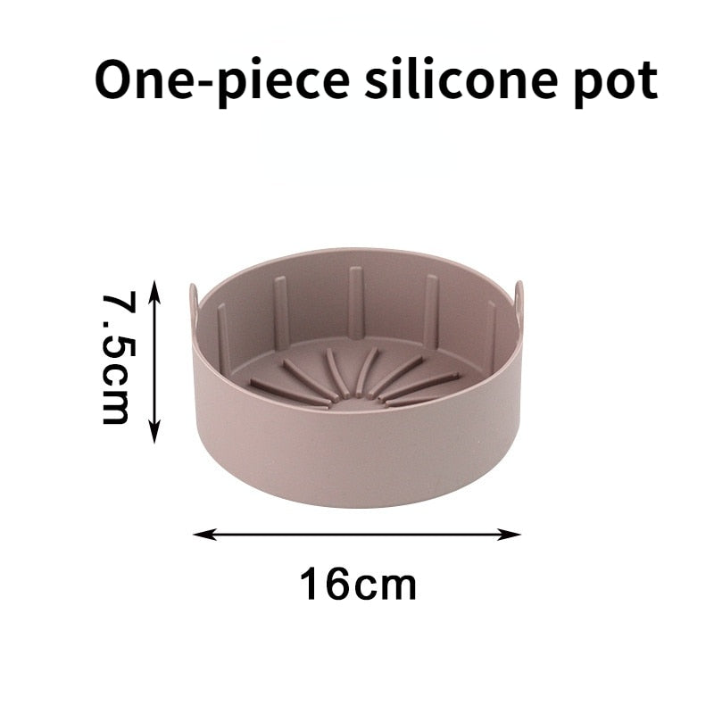 Silikon-Fritteusen-Einlage, antihaftbeschichtet, 16 cm