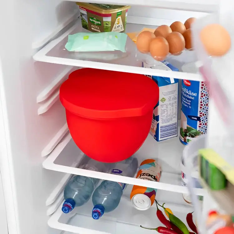 Silikon-Schüssel-Einsatz – Bequemes & sauberes Backen im Alltag