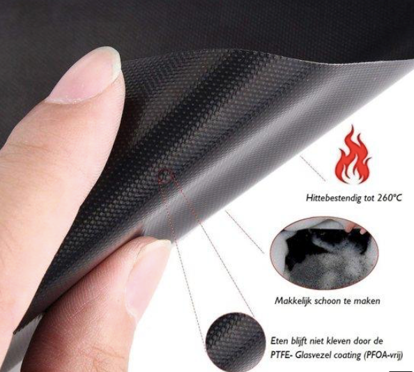 Grillmatte Antihaft aus Glasfasercm