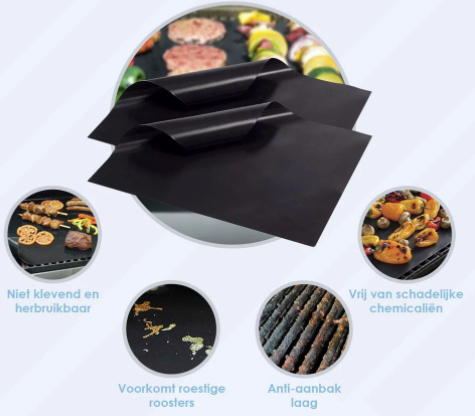 Grillmatte Antihaft aus Glasfasercm