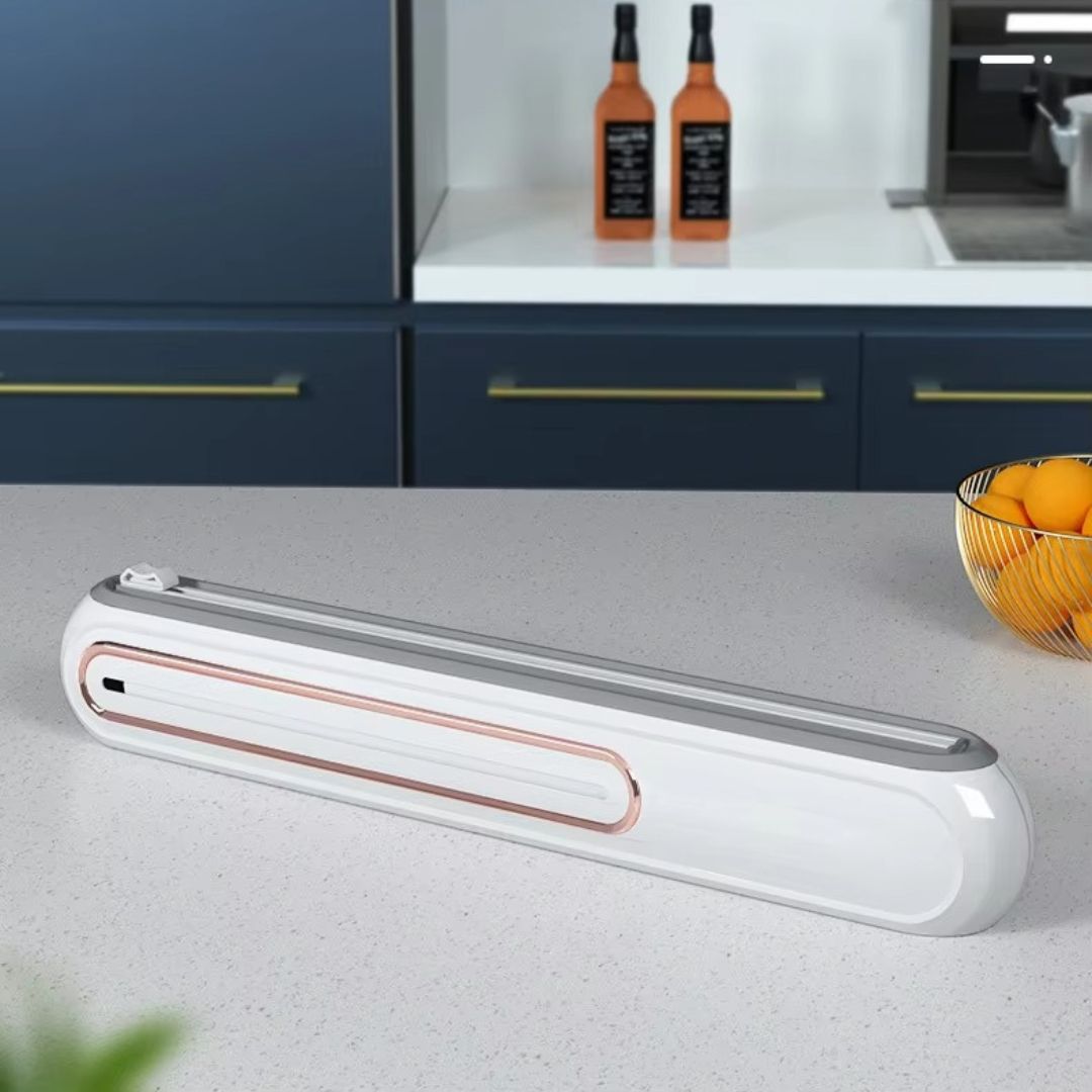 Frischhaltefolien-Abroller mit magnetischer Befestigung