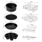 Fritteusen-Zubehörset 7-teilig für 3,7–5,8 L