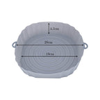 Silikon-Luftfritteusen-Einlage rund 20 cm