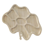 Holz-Serviertablett mit abnehmbaren Fächern – 5 bis 8 Bereiche