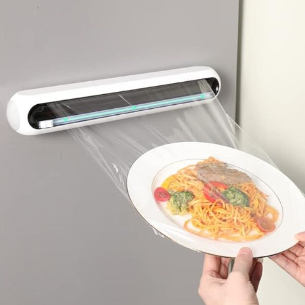 Magnetischer Folienspender mit Schneider – Perfekte Schnitte