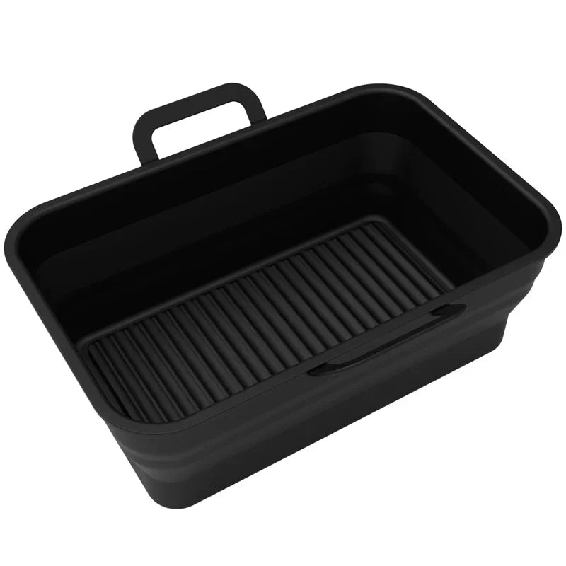 Silikon-Luftfritteusen-Einsatz – faltbar, hitzebeständig bis 230°C