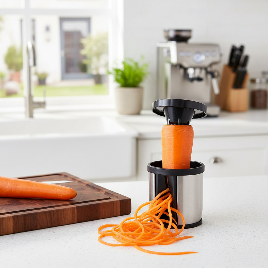 Spiralschneider aus Edelstahl