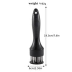 Fleischklopfer Edelstahl mit ergonomischem Griff