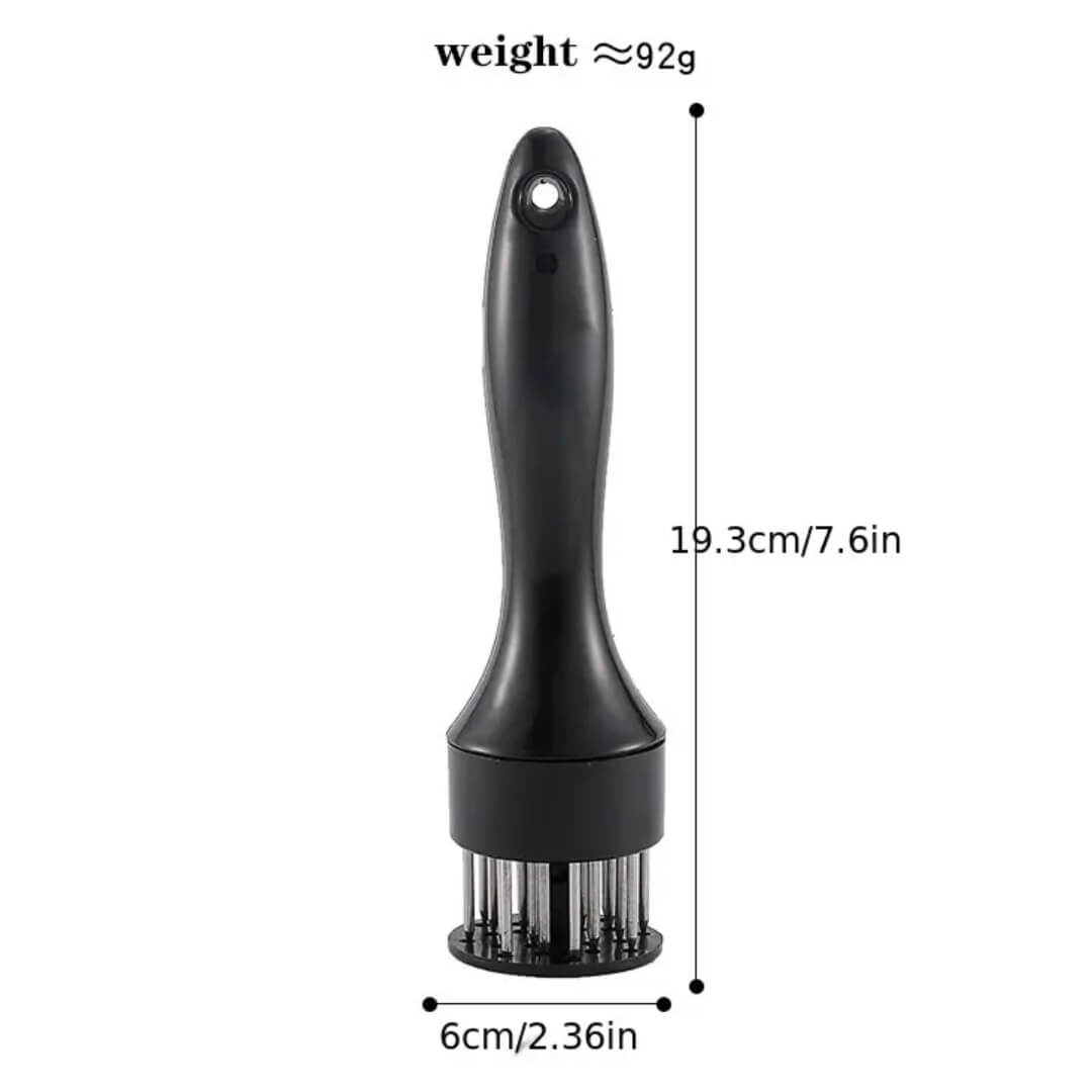 Fleischklopfer Edelstahl mit ergonomischem Griff