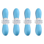 Maishalter-Set aus Edelstahl mit Griff – 4 Paare