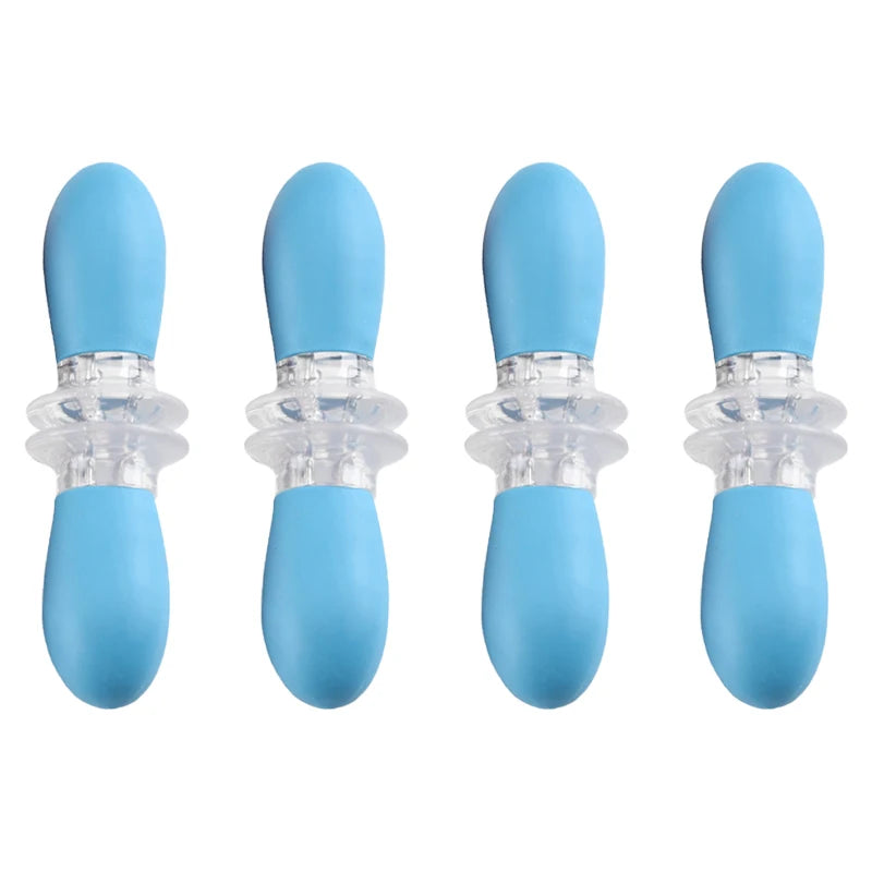 Maishalter-Set aus Edelstahl mit Griff – 4 Paare