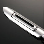 Gemüseschäler aus Edelstahl und Holz (2-teilig)