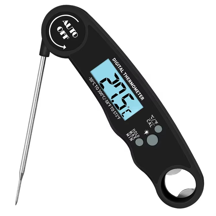 Fleischthermometer Edelstahl – digitale Sofortanzeige