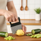 Gemüseschneider mit Wellenschliff