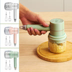 Kabelloses 3-in-1 Stabmixer-Set mit Zerkleinerer