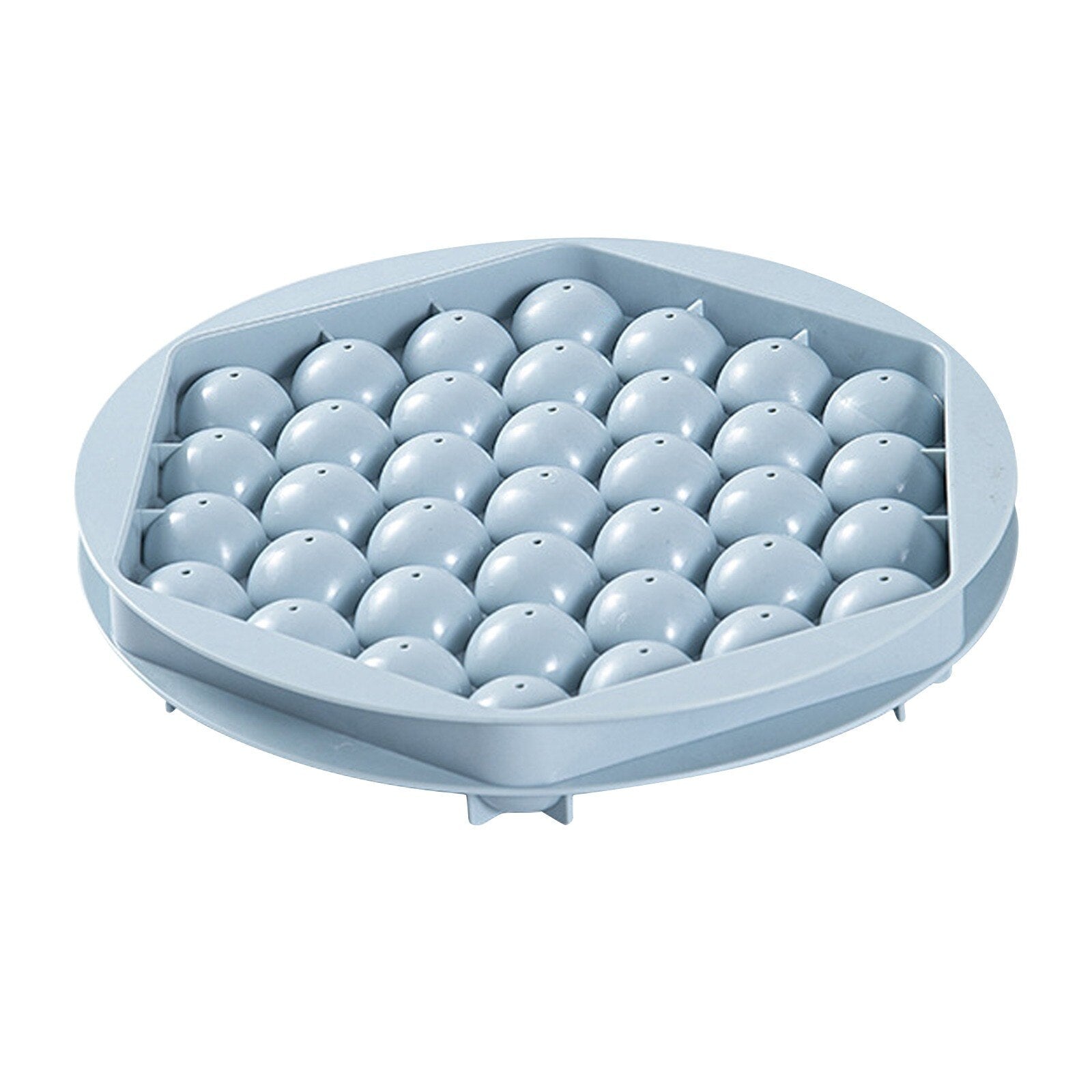 Eiswürfelform für 37 runde Eiskugeln