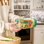 Salatbox mit Schraubdeckel, BPA-frei, 700 ml