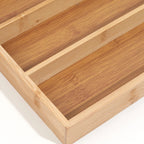 Besteckkasten aus Bambus – 5 Fächer