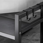 Ausziehbares Küchenregal für Mikrowelle und Utensilien