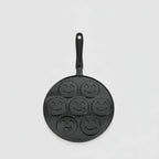 Pfannkuchenpfanne mit 7 Smiley-Formen – Antihaftbeschichtet