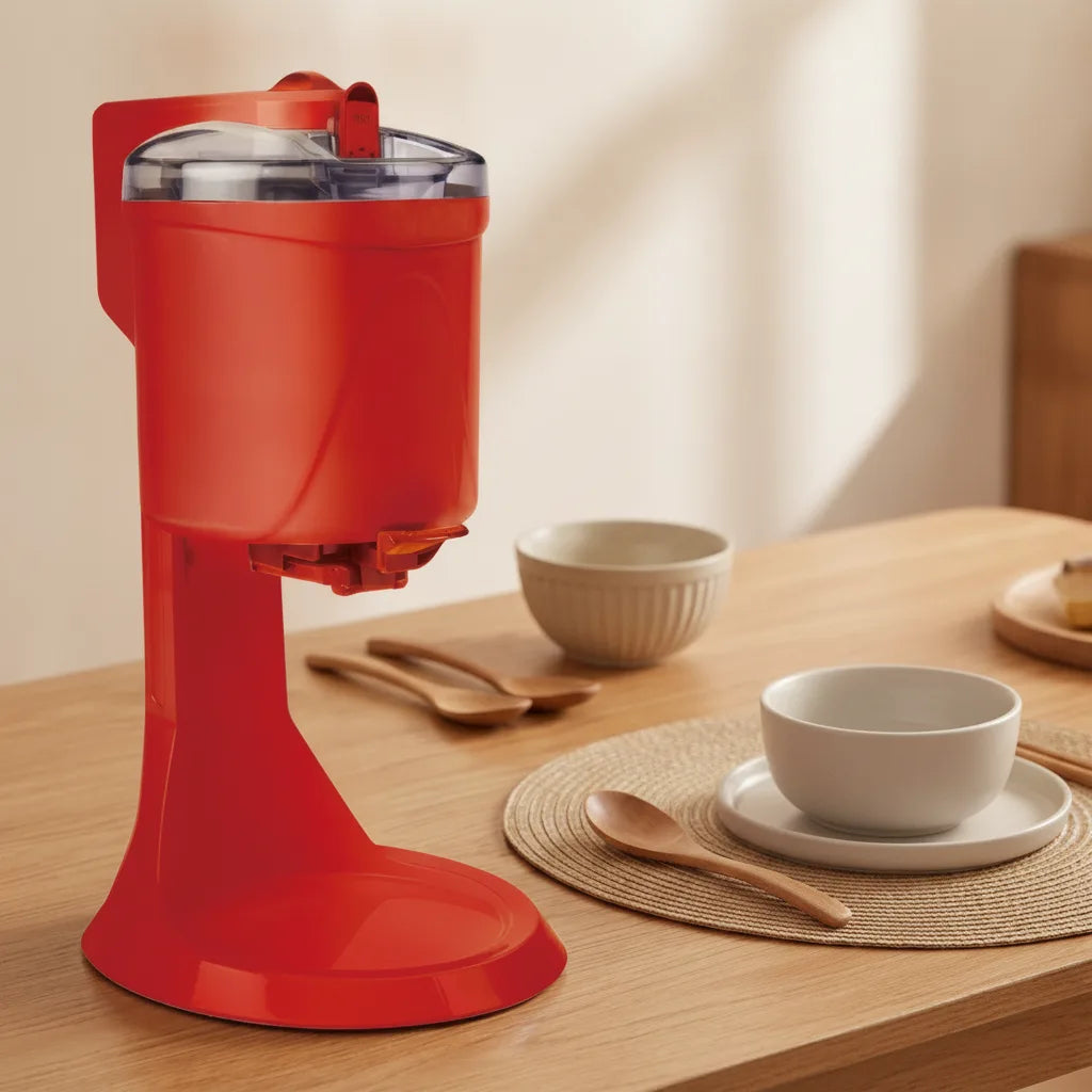 Softeis-Maschine automatisch – 1,0 L Behälter, Ein-Knopf-Ausgabe