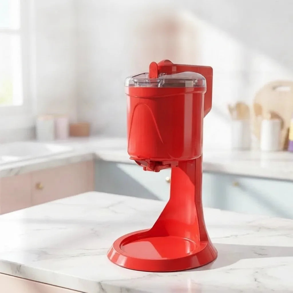 Softeis-Maschine automatisch – 1,0 L Behälter, Ein-Knopf-Ausgabe