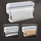 Folienspender 3-in-1 mit Wandmontage und Schneideschiene