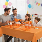 Einweggeschirr-Set für 20 Personen – Komplett mit Tafelkleed