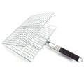 Grillkorb klappbar mit langem Griff – 30 x 23 cm